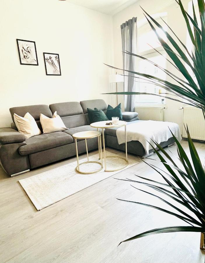 Renoviertes Apartment In Zentraler Lage - Wlan, Smart-Tv, Kueche, Balkon Und Queensize-Bett Fuer 4 Gaeste Erfurt Exterior foto